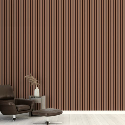 Панель стеновая акустическая Stella Comfort De Luxe Terracotta 2780х600х9, картинка