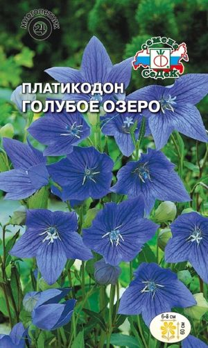 Семена Платикодона СеДеК Голубое озеро 0,1 г, фотография