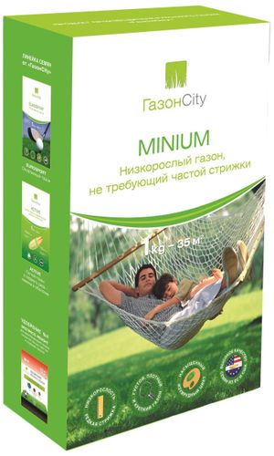 Семена газонной травы ГазонCity Minium 1 кг, фото