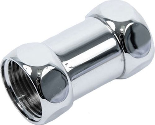 Соединитель латунь хромированный Арго 3/4" х 3/4", картинка