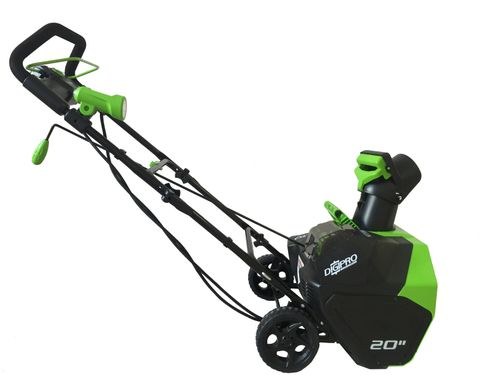 Снегоуборщик аккумуляторный Greenworks GD40STK4 2600607 АКБ 4Ач и ЗУ, фото