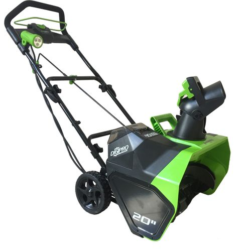 Снегоуборщик аккумуляторный Greenworks GD40STK4 2600607 АКБ 4Ач и ЗУ, фото