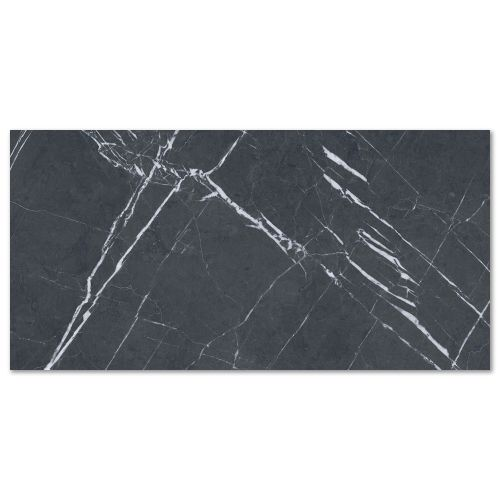 Керамогранит AB Gres Black Marquina Glossy 60X120 см 1,44 м², фото