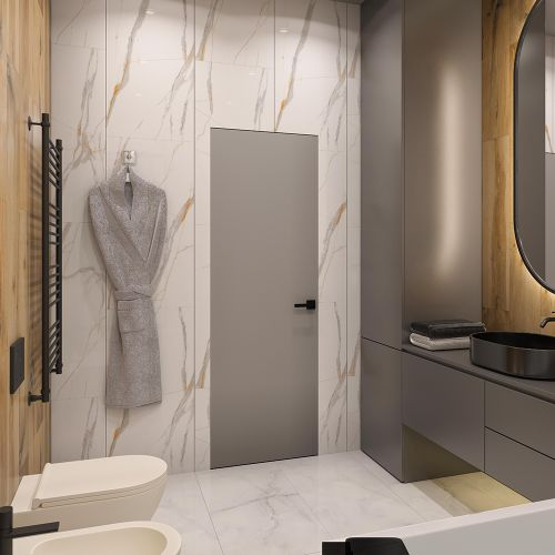 Керамогранит AB Gres Roma Grigio Glossy 60X120 см 1,44 м², крупный план