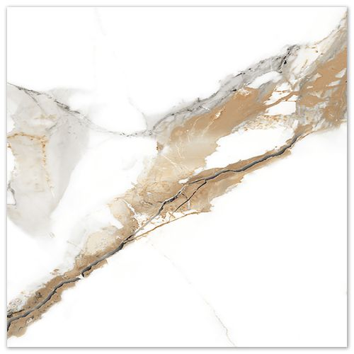 Керамогранит AB Gres Colonial Bianco Glossy 60X60 см 1,44 м², вид