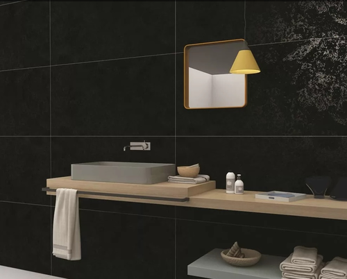 Керамогранит Maimoon Carving Barcode black 60X120 см 1,44 м², фотография