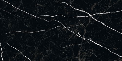 Керамогранит Staro Nero Marquina черный 60X120 см 1,44 м², изображение