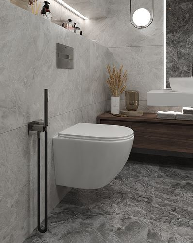 Керамогранит Staro Omani Gris серый 60X60 см 1,44 м², картинка