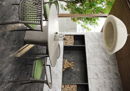 Керамогранит GLOBAL TILE Thor темно-серый 30x60 см 1,44 м², вид