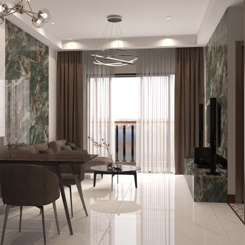 Керамогранит AB Gres Carrara Bianco Glossy 60X120 см 1,44 м², фотография
