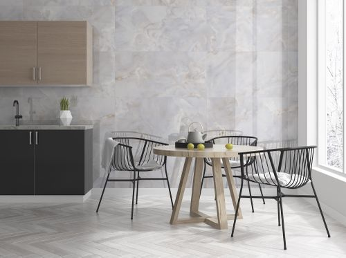 Керамогранит Global Tile Onyx белый 60X120 см 2,16 м², фото