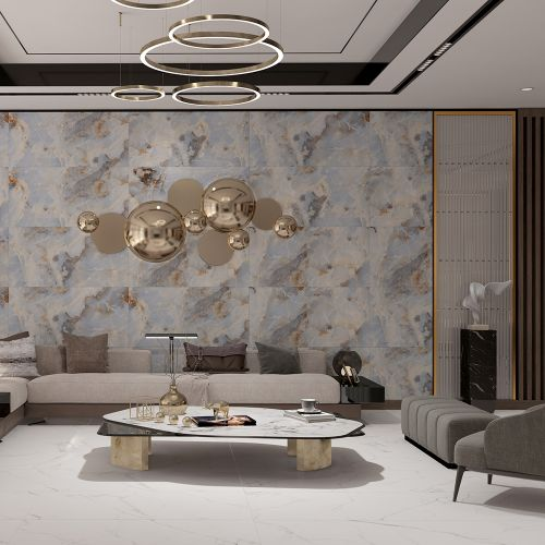 Керамогранит PRO Monty Onyx Azzul 60x60 см 1,44 м², изображение