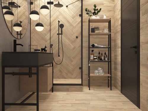 Керамогранит Gracia Ceramica Oak beige 12,5X50 см 0,875 м², детальное фото