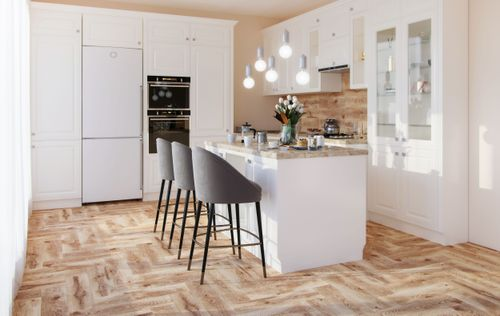 Керамогранит Global Tile Ontario бежевый 14,7X59,4 см 1,31 м², изображение