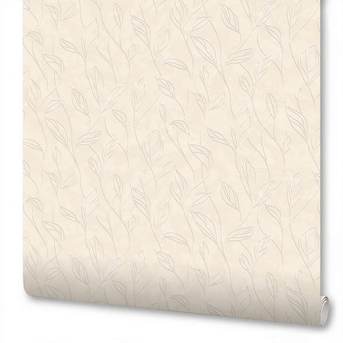 Виниловые обои WALLSECRET liola 9050-23 бежевые 1,06х10,05 м, фотография
