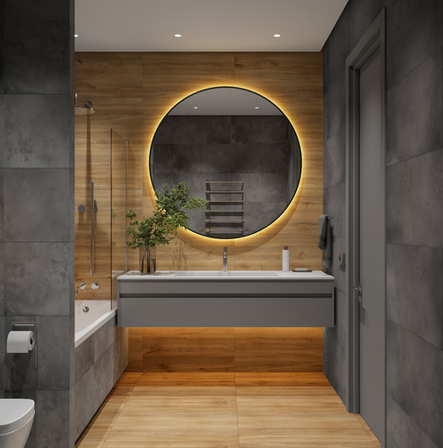 Керамогранит GlobalTile Woodstock Бежевый 40х80 GT408013802MCR, детальное фото