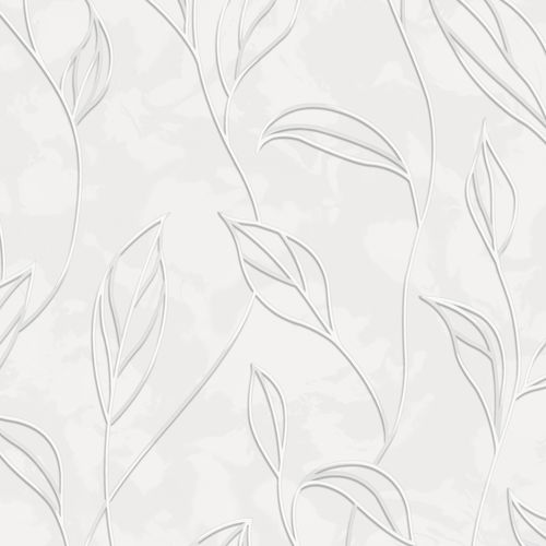 Виниловые обои WALLSECRET liola 9050-22 белые 1,06х10,05 м, изображение