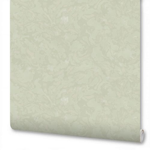 Виниловые обои WALLSECRET liola 9051-14 зеленые 1,06х10,05 м, крупный план