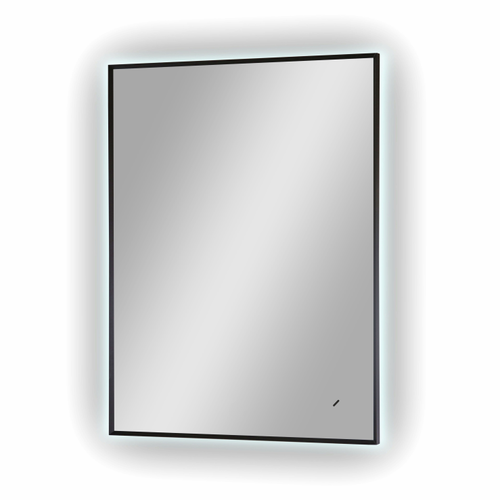 Зеркало "Tivona Black Led" 600х800 с реверсивным креплением и бесконтактным сенсором, картинка
