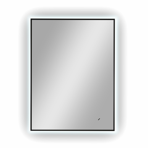 Зеркало "Tivona Black Led" 600х800 с реверсивным креплением и бесконтактным сенсором, картинка