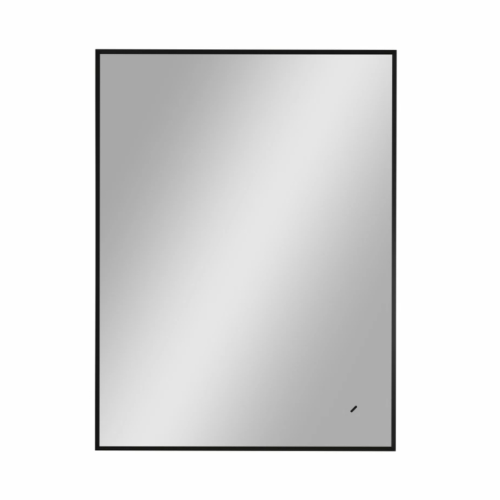 Зеркало "Tivona Black Led" 600х800 с реверсивным креплением и бесконтактным сенсором, вид