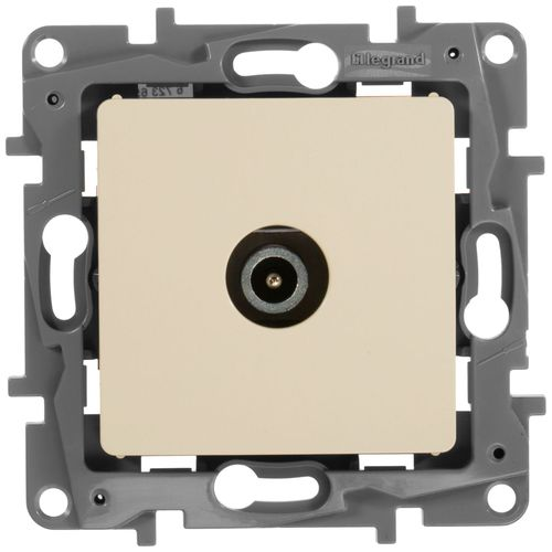 Розетка TV Legrand Etika 672365 слоновая кость, картинка
