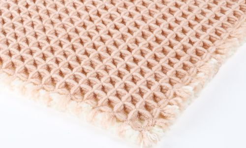 Коврик для ванной 1-ый розовый soft 40х60 см, вид