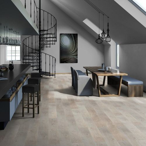 Ламинат Tarkett Estetica Дуб белый 33 класс 9 мм 1,754 м², крупный план