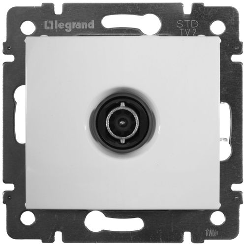 Розетка TV Legrand Valena 694276 белый, изображение