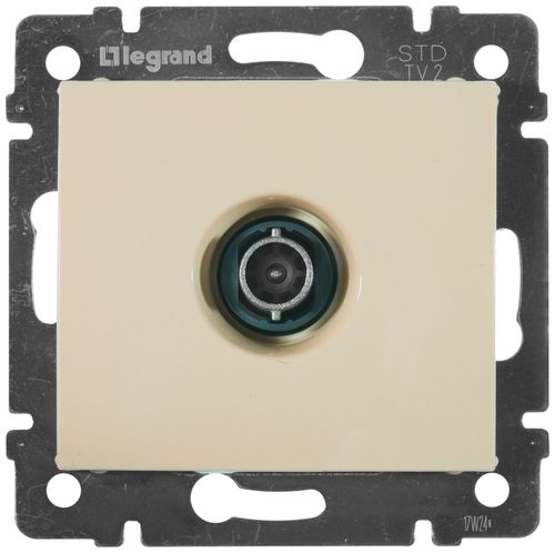 Розетка TV Legrand Valena 695617 слоновая кость, изображение