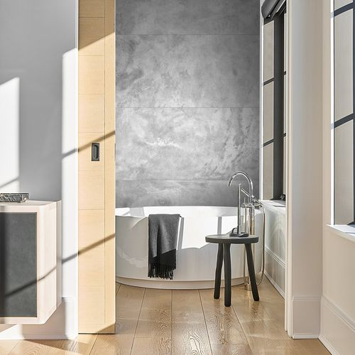 Керамогранит Керамин Плэйн серый 120Х60 см 1,44 м², детальное фото