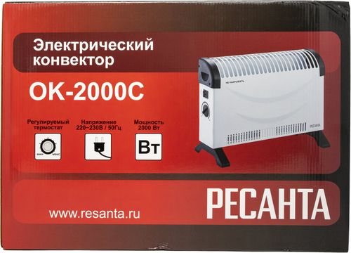 Конвектор РЕСАНТА ОК-2000С, детальное фото