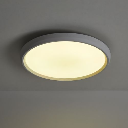 Светильник потолочный Freya Obelle L24W белый металл/акрил, LEDх24, 5,5x30x30 см, фотография