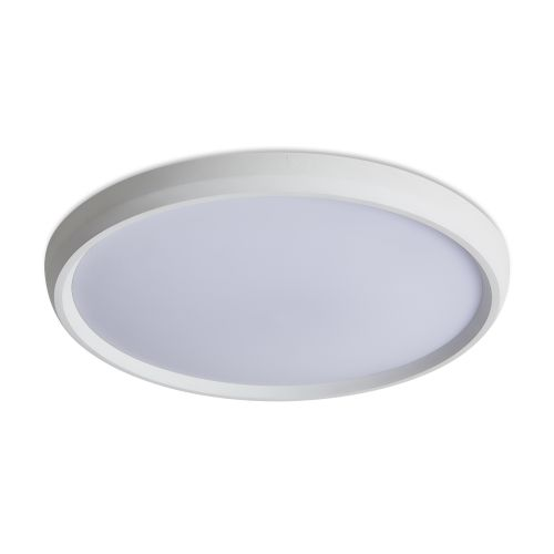 Светильник потолочный Freya Obelle L24W белый металл/акрил, LEDх24, 5,5x30x30 см, картинка