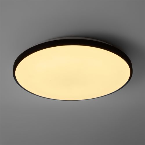 Светильник потолочный Freya Obelle L24B черный металл/акрил, LEDх24, 5,5x30x30 см, изображение