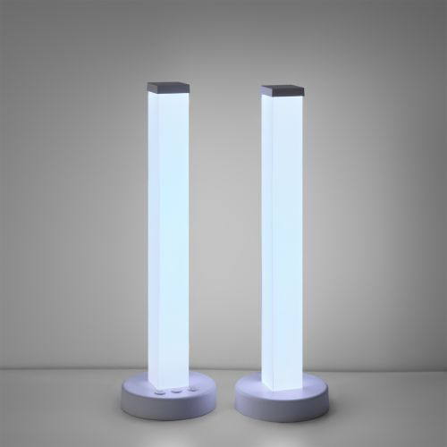 Светильник настольный Voltega Colorata L4W белый, LEDх5, 35x10,6x10,6 см, RGB, детальное фото