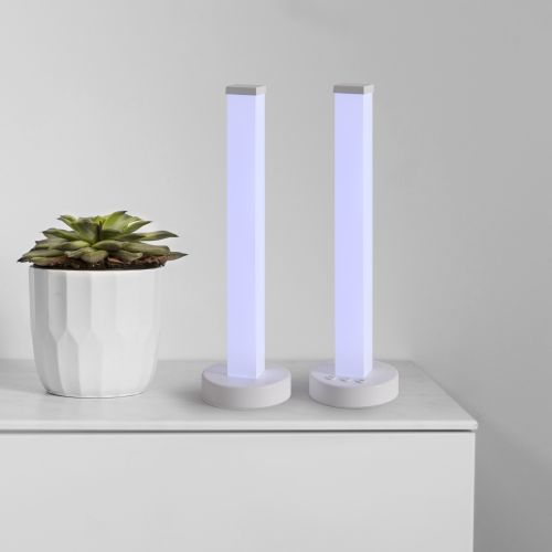 Светильник настольный Voltega Colorata L4W белый, LEDх5, 35x10,6x10,6 см, RGB, фото