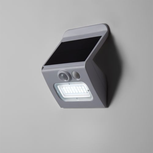 Светильник ландшафтный Voltega Motus  IP65 L3W белый LEDх3 9,7x12,3x4,6 см солнечная батарея, детальное фото