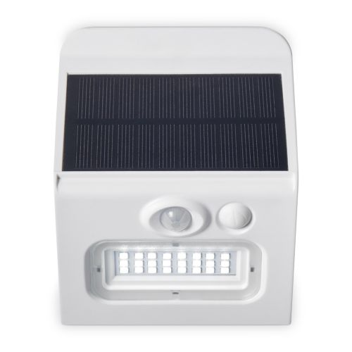 Светильник ландшафтный Voltega Motus  IP65 L3W белый LEDх3 9,7x12,3x4,6 см солнечная батарея, картинка
