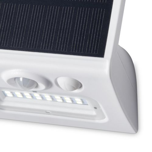 Светильник ландшафтный Voltega Motus  IP65 L3W белый LEDх3 9,7x12,3x4,6 см солнечная батарея, изображение