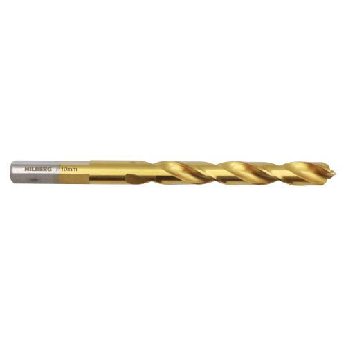 Сверло по металлу 10.0*133(87) мм HILBERG Cobalt 5% TOP, CO100, картинка