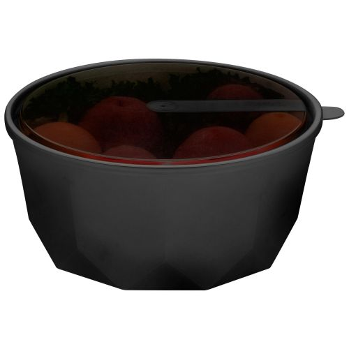 Салатник PLAST TEAM black с крышкой 3,1 л, фото
