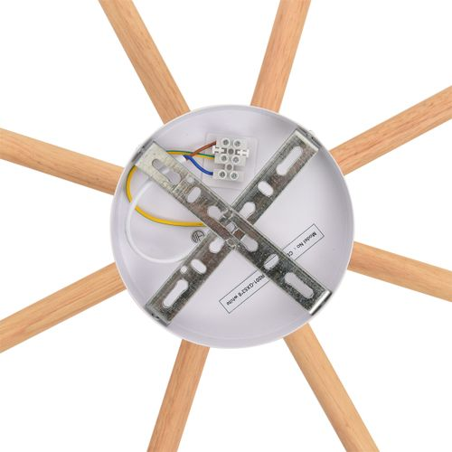 Светильник потолочный Comfi GX53 LED 8х7W 220V Vudi дерево/металл белый, вид