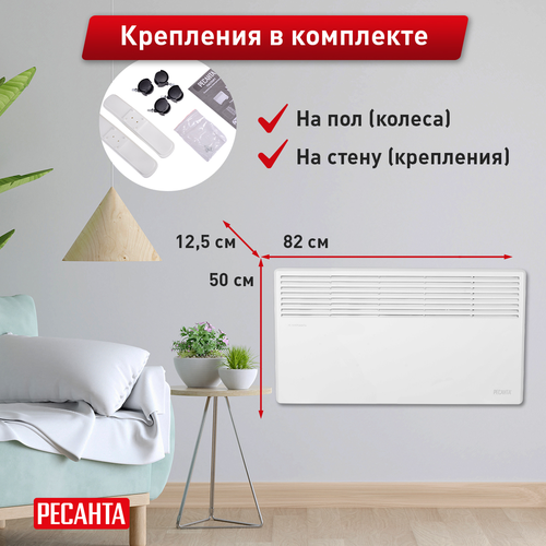Конвектор электрический Ресанта ОК-2000, картинка
