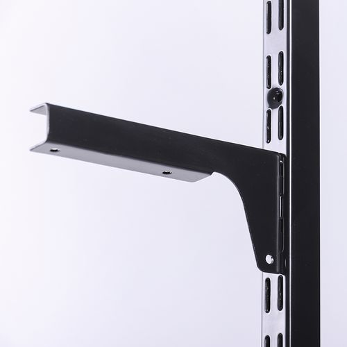 Кронштейны для полки Larvij L9096BL черные 163x18x70 мм 2 шт, фотография
