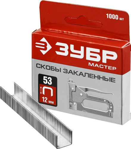 Скобы для степлера ЗУБР 31625-12, картинка