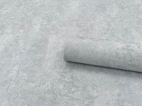 Виниловые обои Erismann Lines 60990-04 серые 10,05 x 1,06 м, фотография