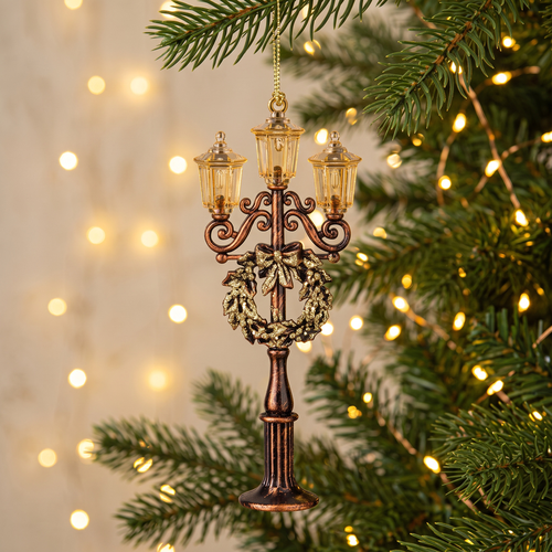 Украшение ErichKrause Decor лес, Уличный фонарь, 6х3х15см, изображение