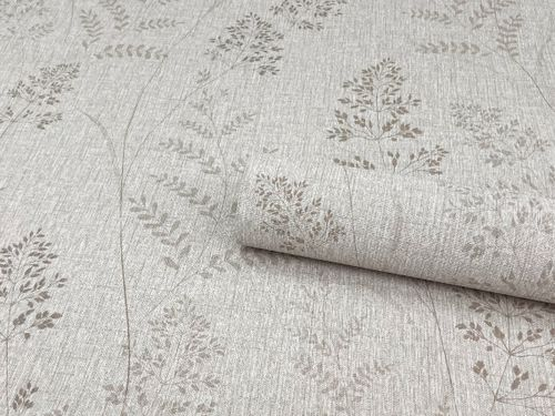 Виниловые обои Erismann Vasilisa 60900-05 бежевые 10,05 x 1,06 м, детальное фото