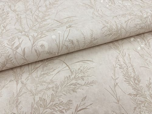 Виниловые обои Erismann E-Design Fiorel 60997-03 бежевые 10,05 x 1,06 м, детальное фото